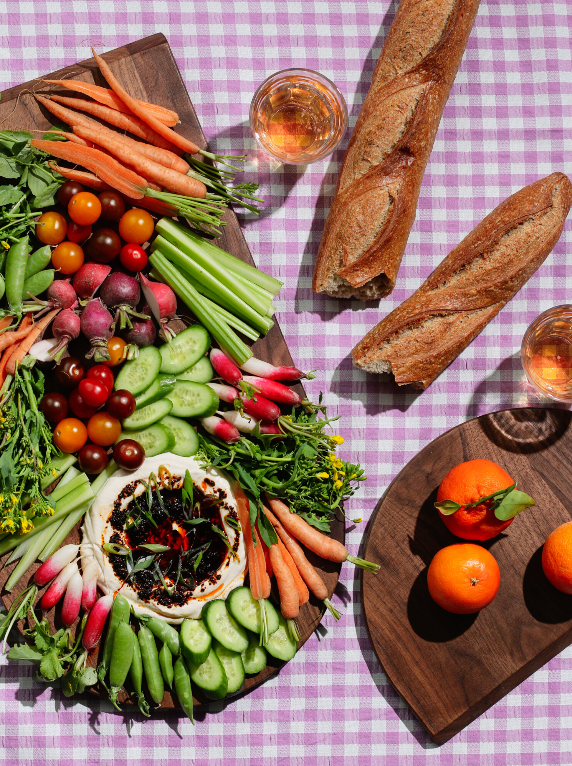 How to Picnic. A Vegan Dip Recipe by Diana Yen