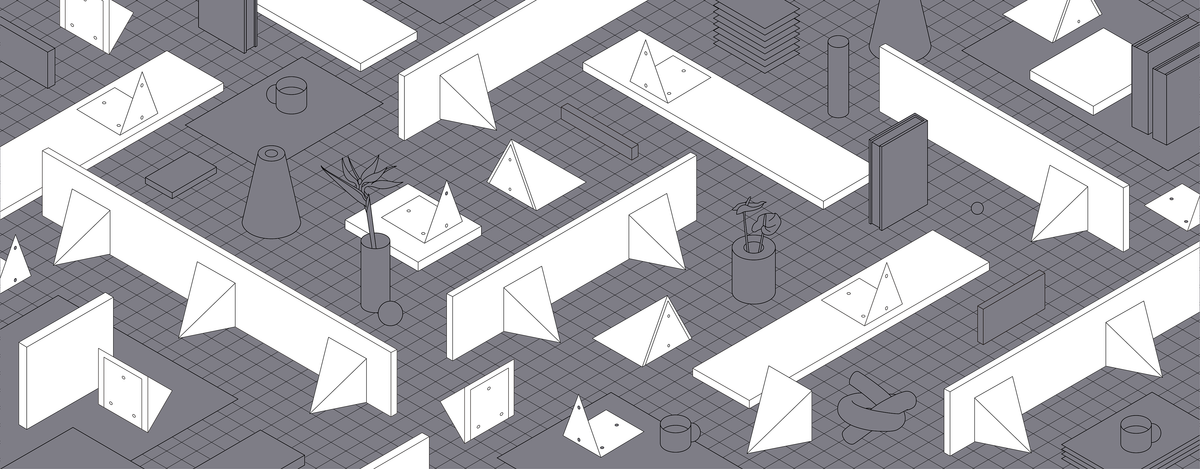 Pyramid Shelving System