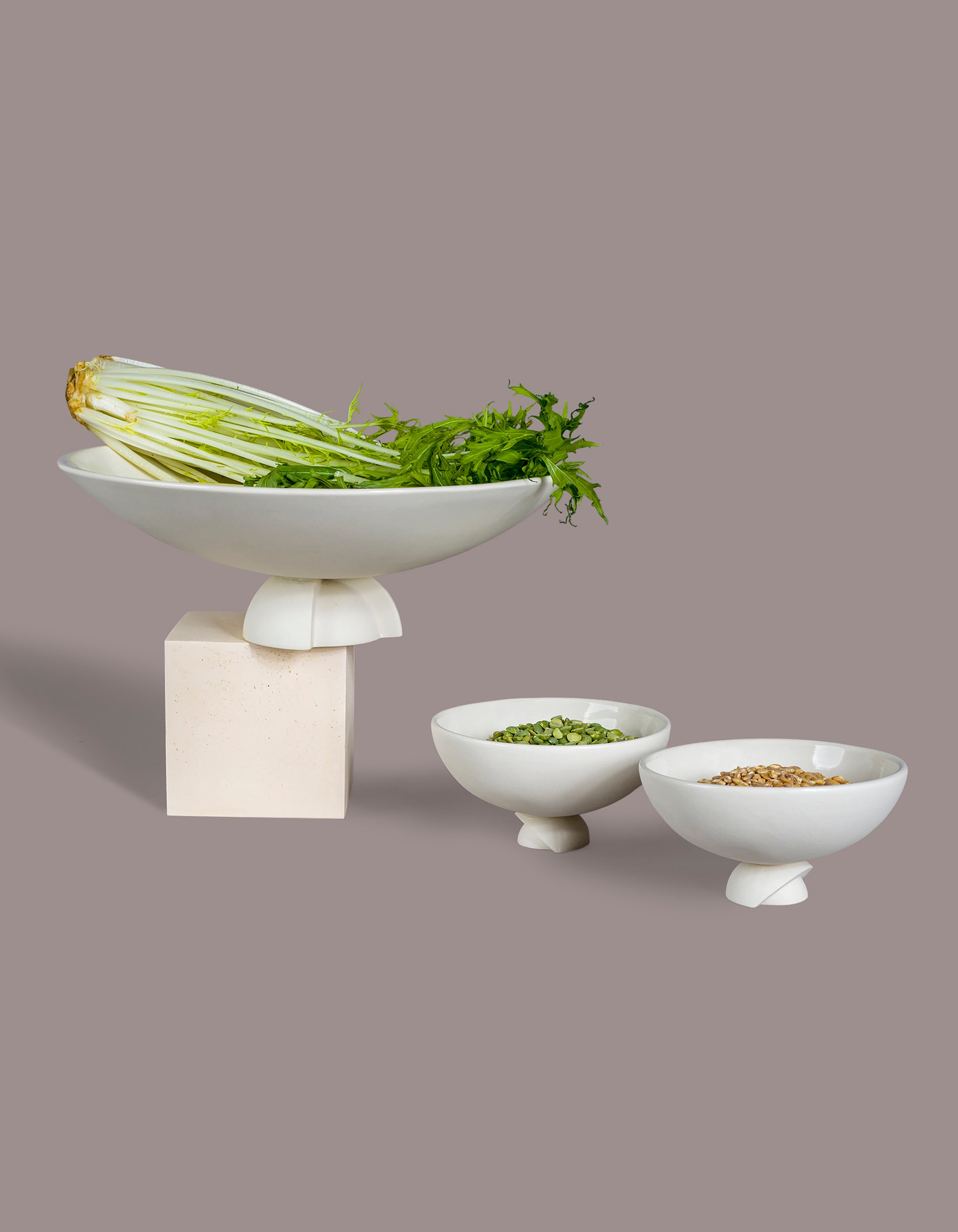 Kaolin Servebowl Set
