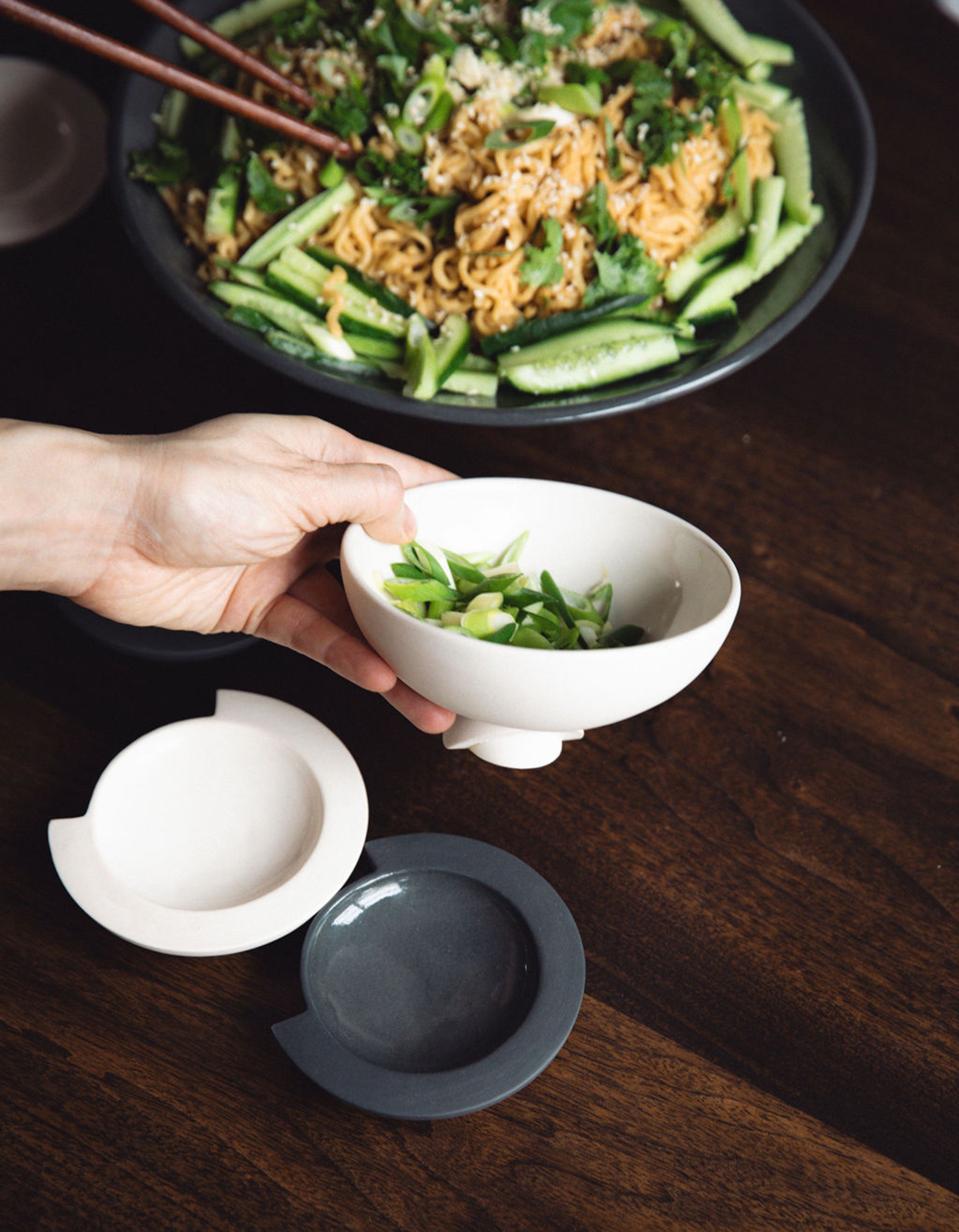 Kaolin Servebowl Set