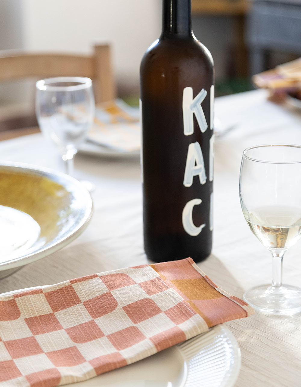 Japanese dinner napkin