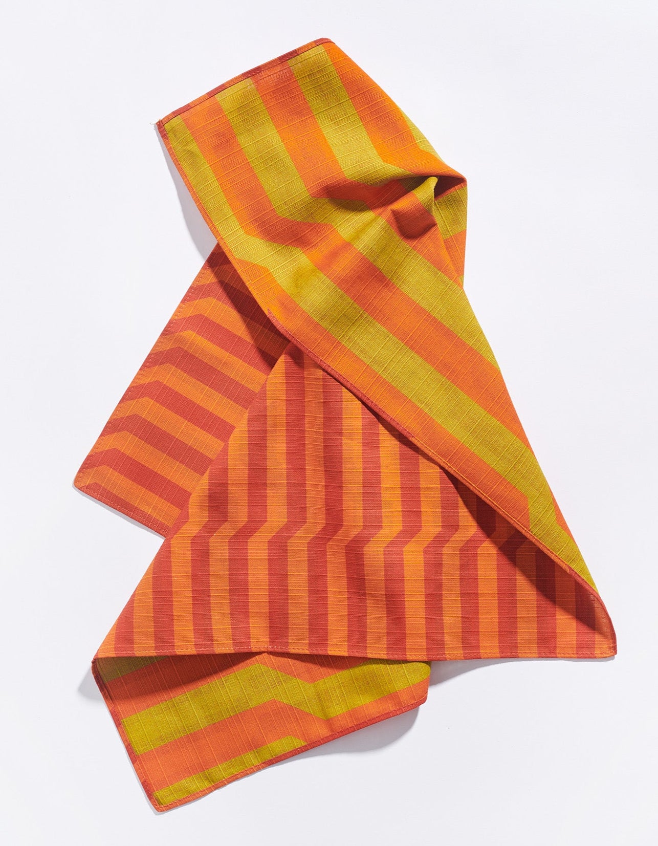 Reversible Striped Cloth Napkin Bold