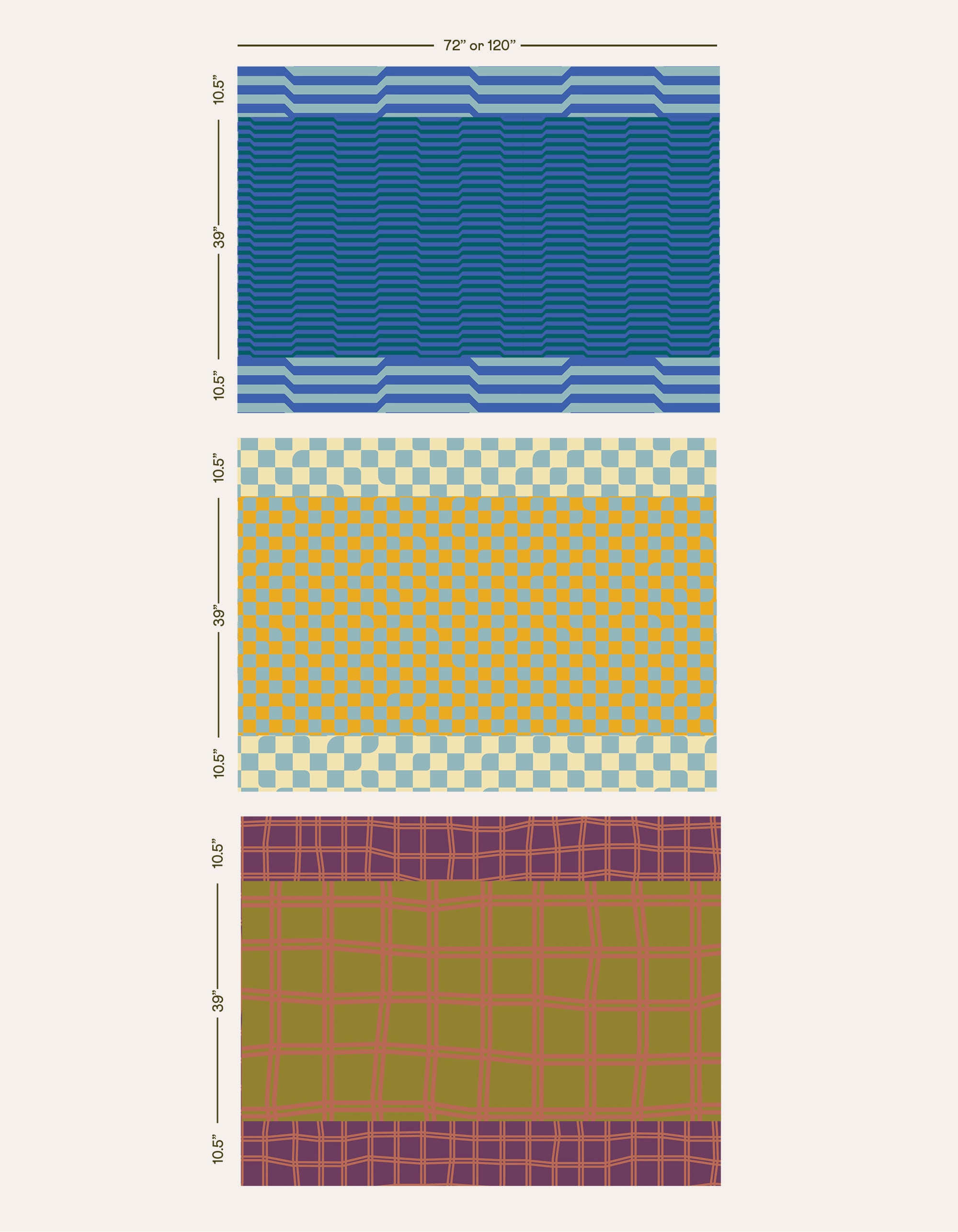Tablecloth Reversible Grid