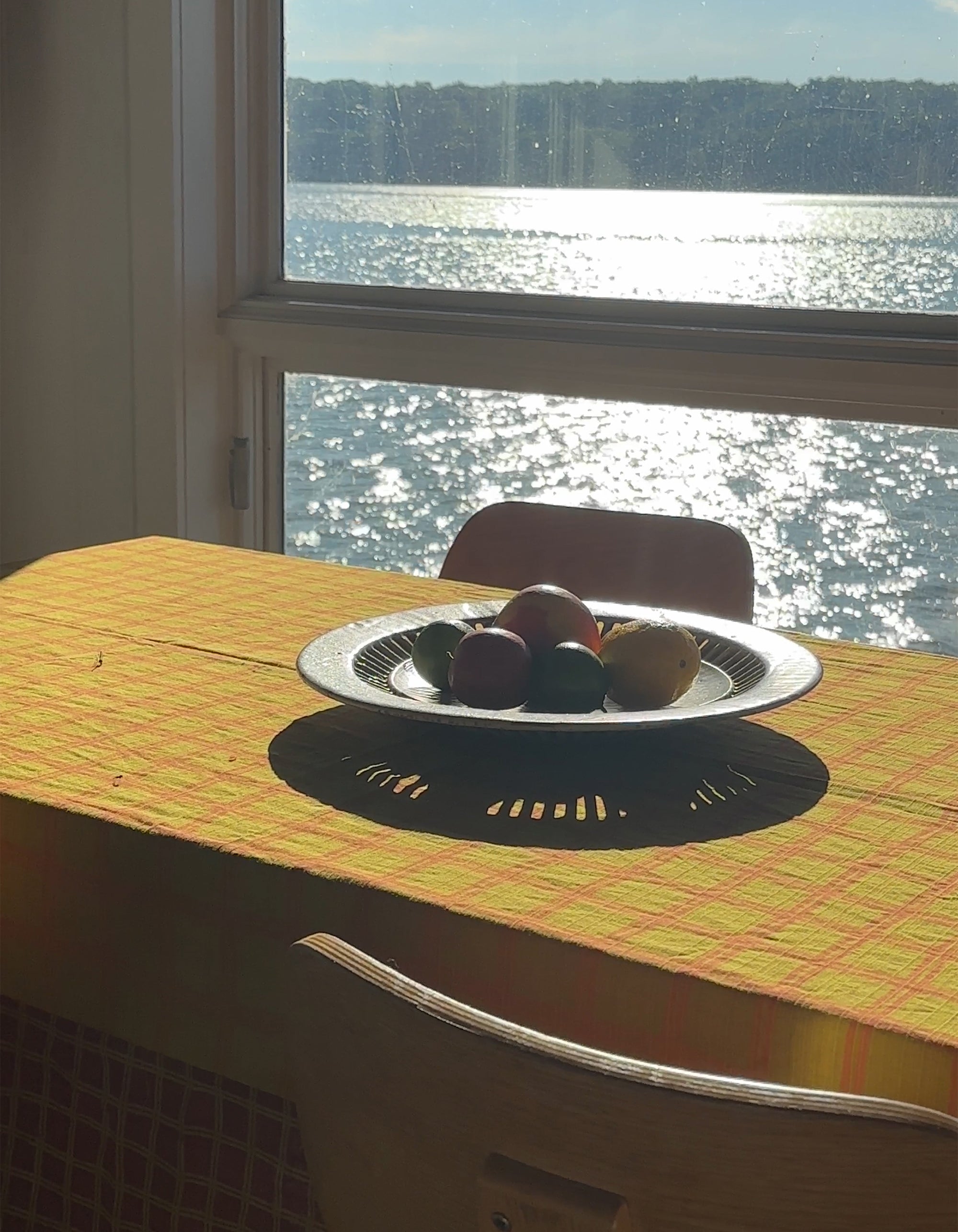 Tablecloth Reversible Grid