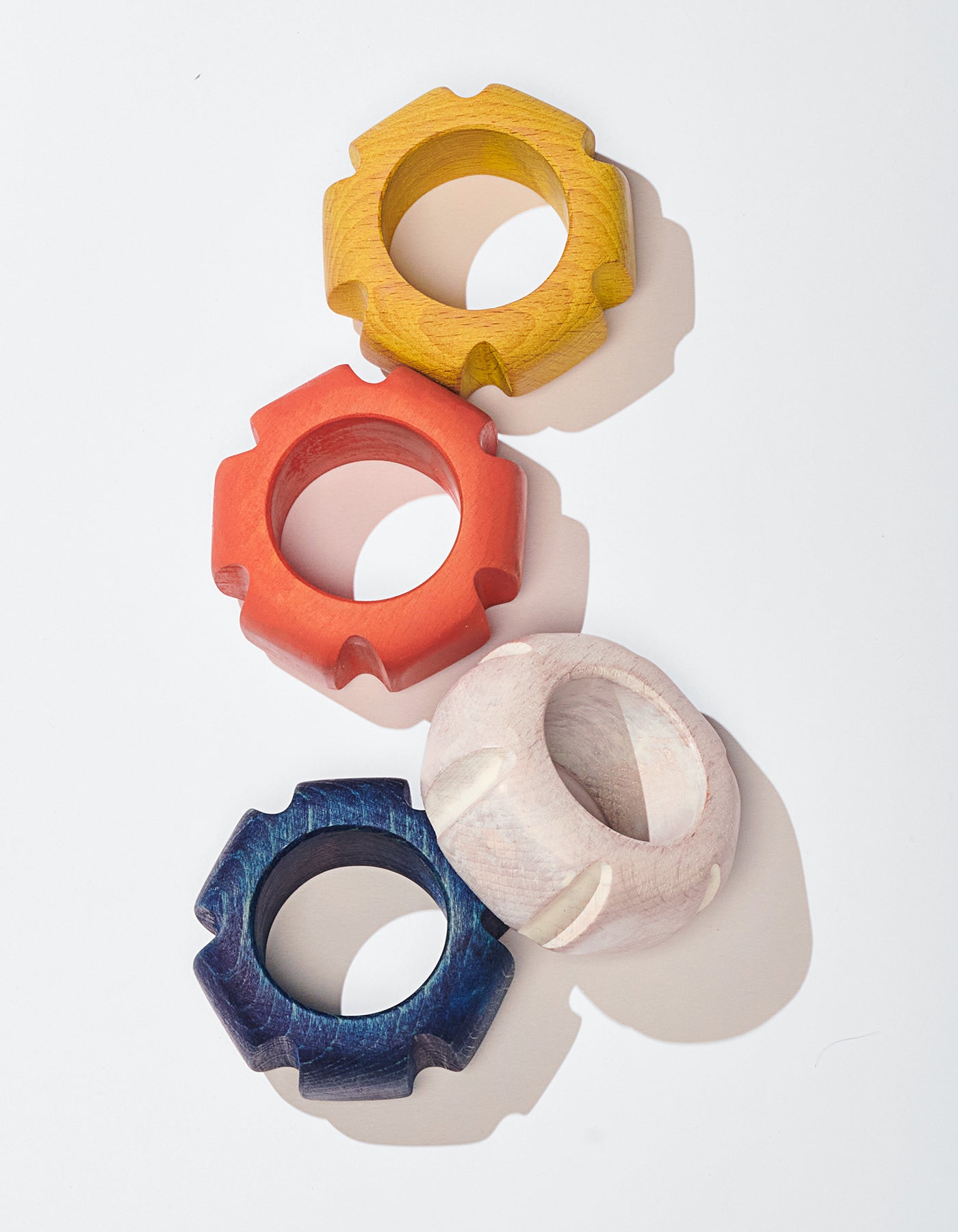 Asterisk Napkin Ring Set