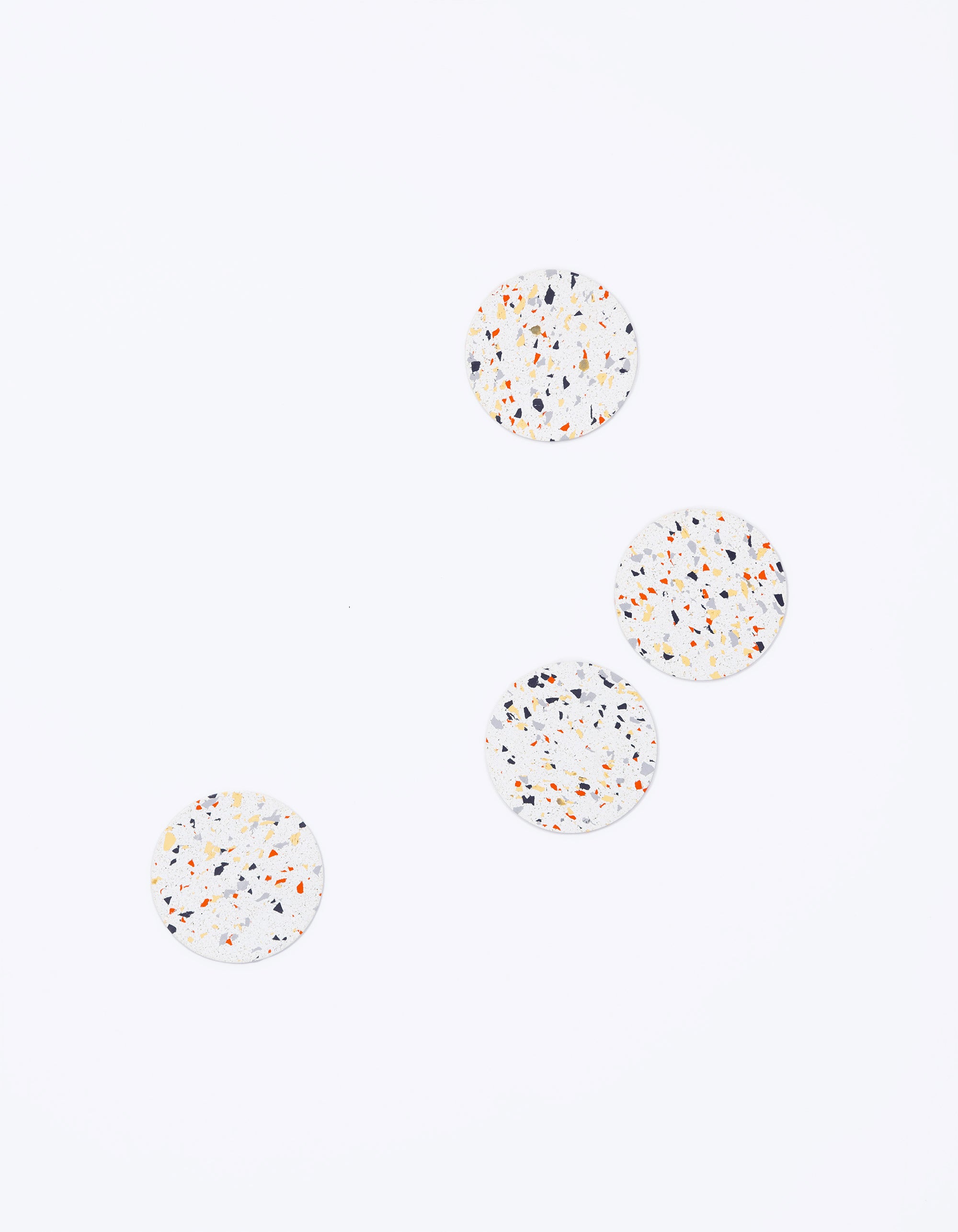 Cosmos Coasters in Terrazzo