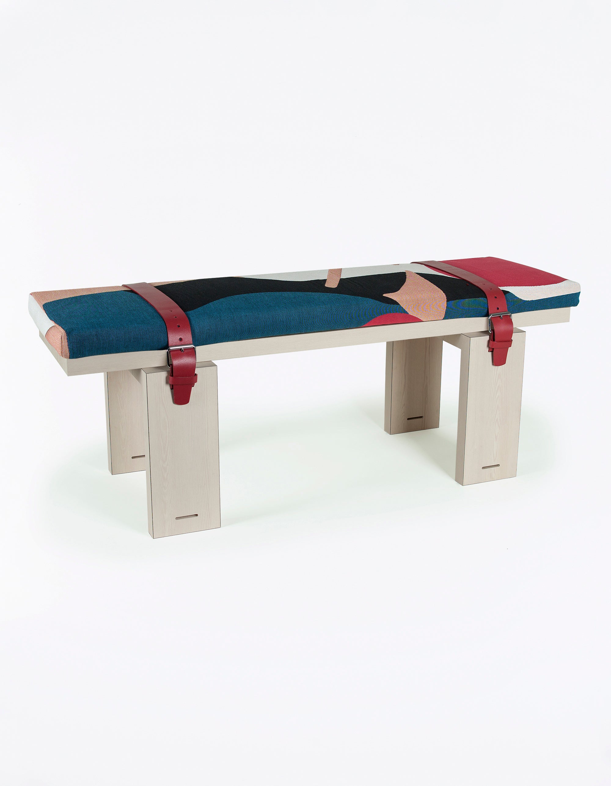 Bench Cushion in Viso Jacquard – Tortuga Forma Bench Cushion in Viso Jacquard – Tortuga Forma
